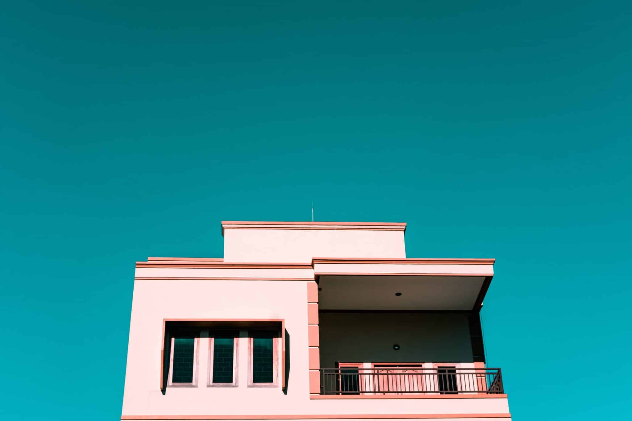 Une maison rose